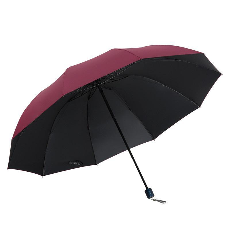 Oversized Three-Fold Thickened Umbrella with Custom Logo