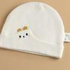 Печатать Детская шапочка для плода 0-3 месяца Шапочки для новорожденных Теплые шапочки для младенцев Осень