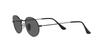 Ray-Ban RB3547 ОВАЛЬНЫЕ Черный / Кристально-темно-серый 54 мм (Металлическая оправа унисекс)