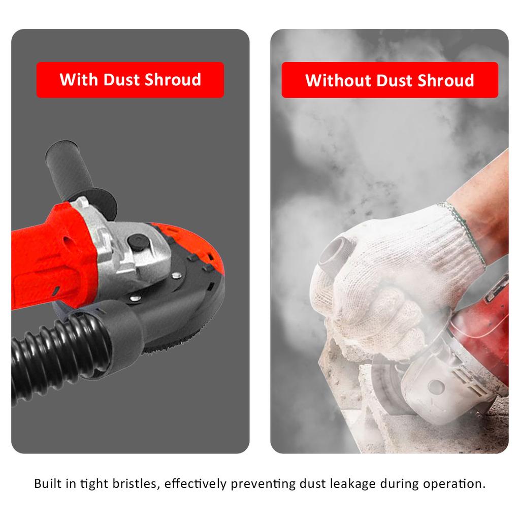 100/125 мм универсальный чехол для угловой шлифовальной машины пылезащитный кожух профессиональные поверхности прочные насадки