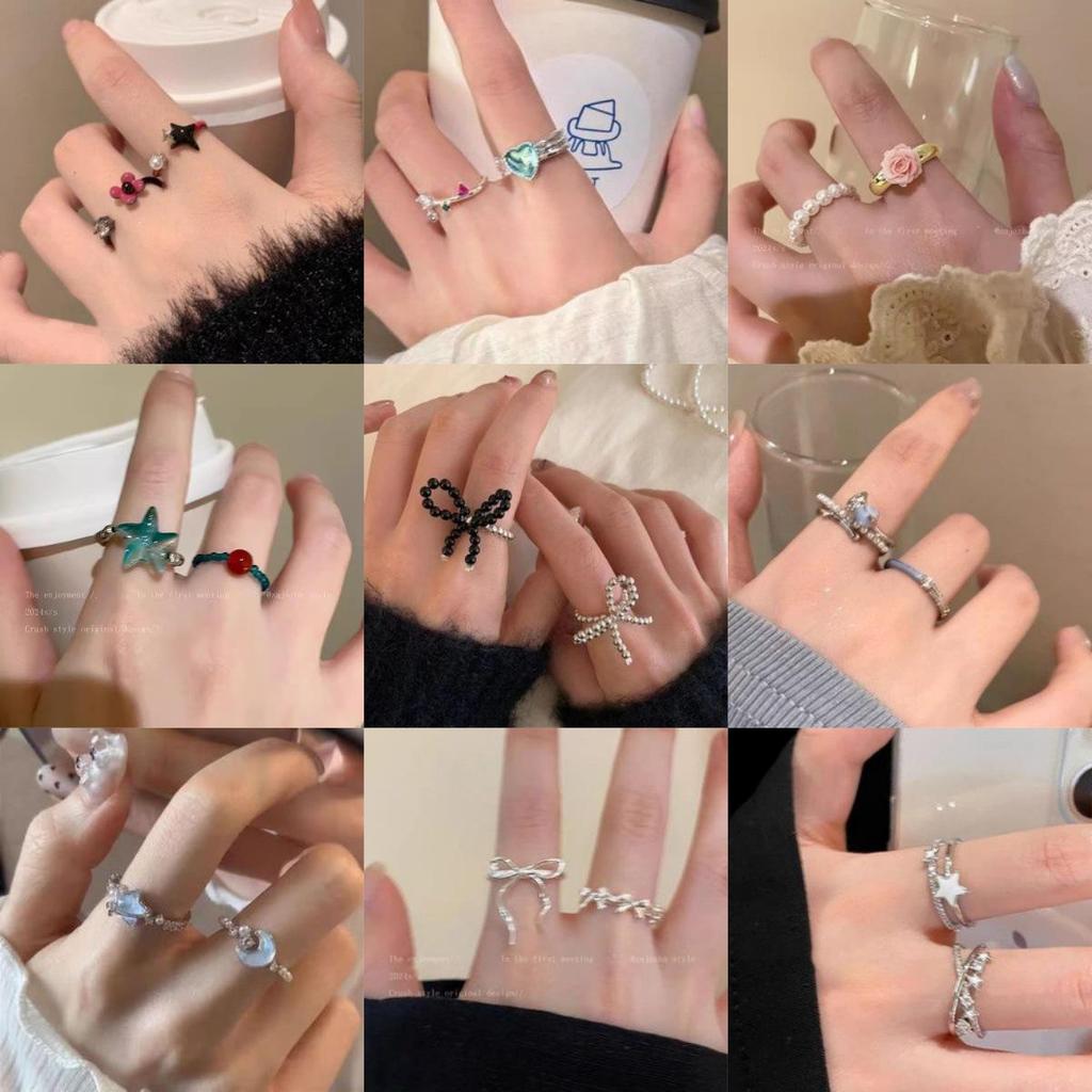 «Модное корейское кольцо на указательный палец 2025 года, милый дизайн, универсальное, для повседневного ношения»