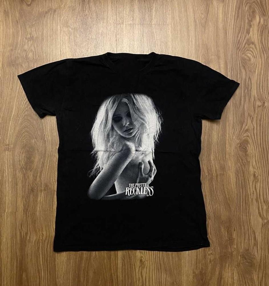 Футболка The Pretty Reckless Винтажный Японский Стиль Рок-группа Унисекс Унисекс Футболка