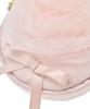 De Charm Cotton Candy Round Pouch Charm for Pink Beige [Maison Fleur] Women,
