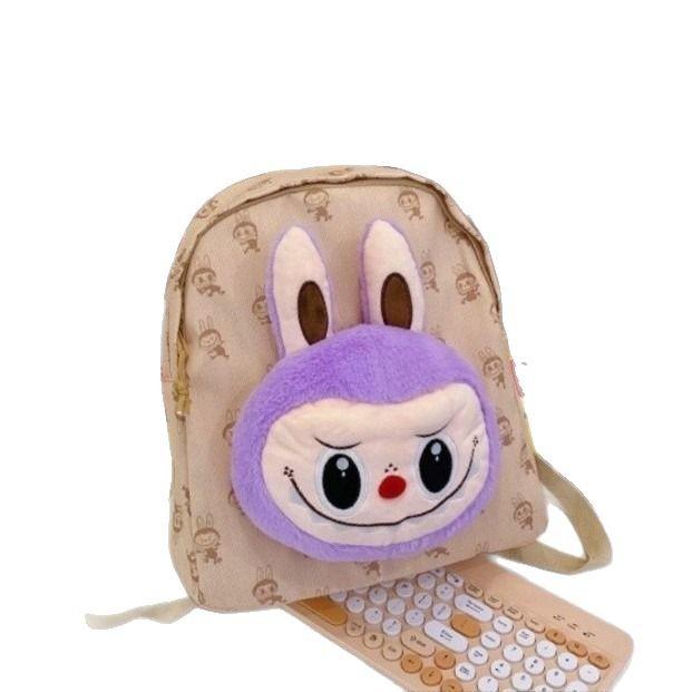 Fashion Rabbit Plush Doll Bags 1PCS Coin Purse Dolls Bubble Mart Makar Doll Backpacks