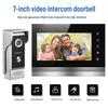7-дюймовая цветная видеодомофонная система для вилл и зданий, HD