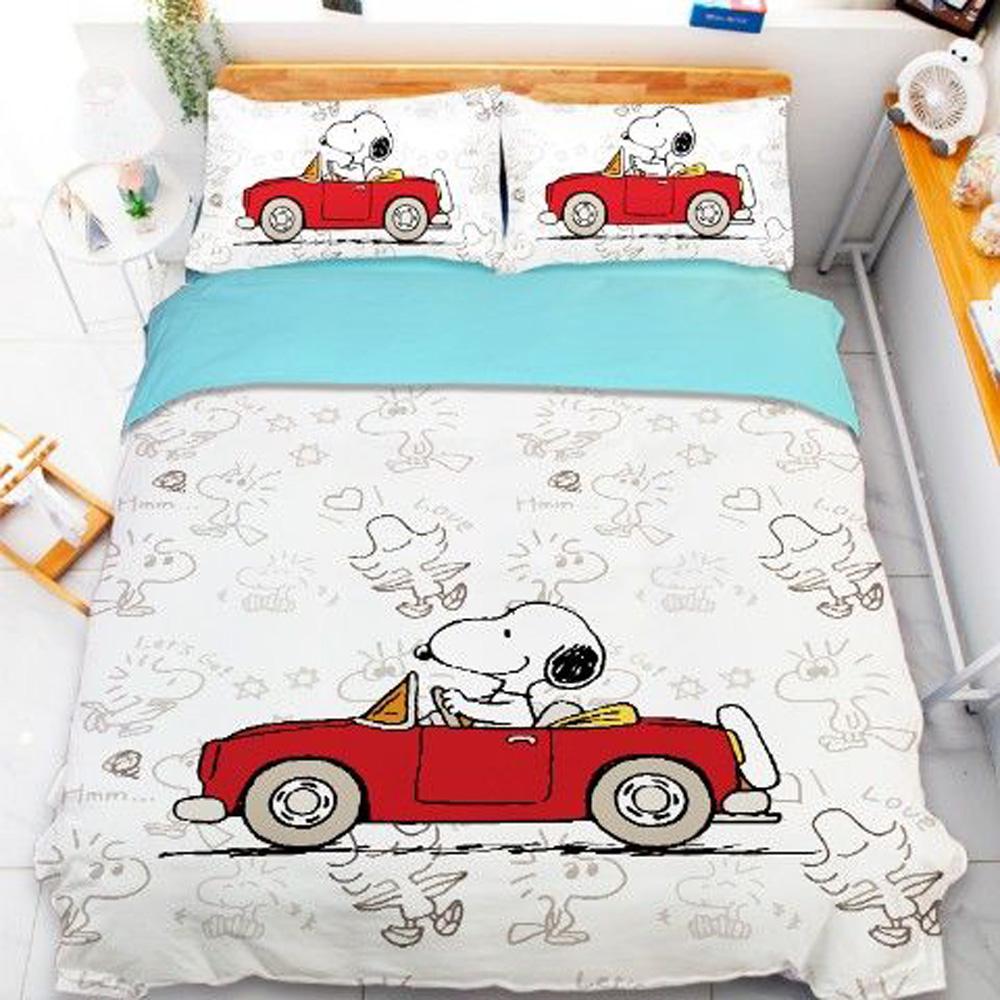 Мультяшная Собака 3D-печать Изысканное постельное белье Снупи Пододеяльник Одеяло Постельное Белье Молодежное Девочки Мальчики Подарок
