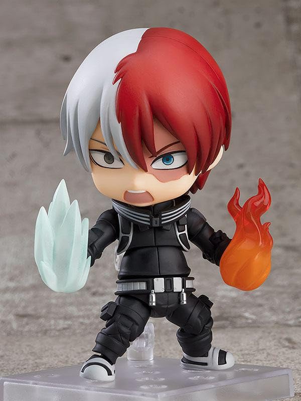 Nendoroid Моя геройская академия THE MOVIE World Heroes Mission Todoroki Shoto Stealth Suit Painted Movable Figure G12611 Ver. Немасштабируемый АБС и ПВХ