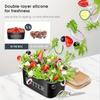 1Pc Luxury Large Butter Dish With Lid - Ceramic Countertop Butter Keeper, High-Quality Sealed And Easy-To-Clean Design - Perfect Kitchen Gift