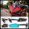 Зеркало заднего вида для гоночного мотоцикла Aprilia RS50 / RS125 / RS660 / RS457 / RSV4 С функцией антиблика Алюминиевый сплав CNC