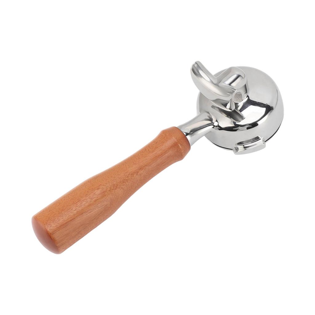 58 мм кофейный фильтр из нержавеющей стали с 2 ушками, съемный держатель фильтра, портафильтр с деревянными держателями