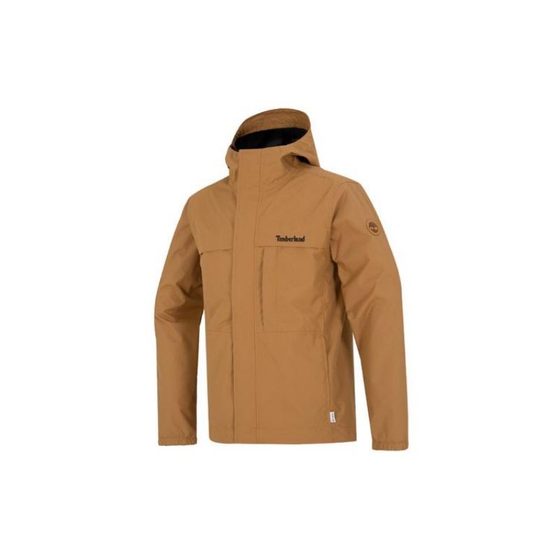 Timberland Af Wr Benton Shell Sports Casual Solid Color Hooded Jacket Woven Men Jackets Wheat A695W-P47