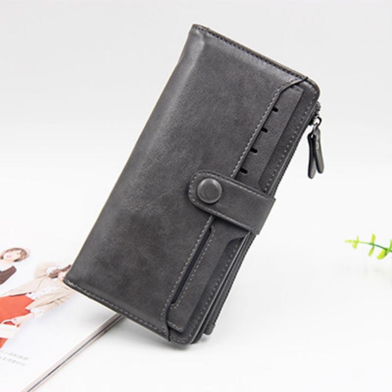 Кошелек женский длинный стиль большой емкости женская сумка складной кошелек