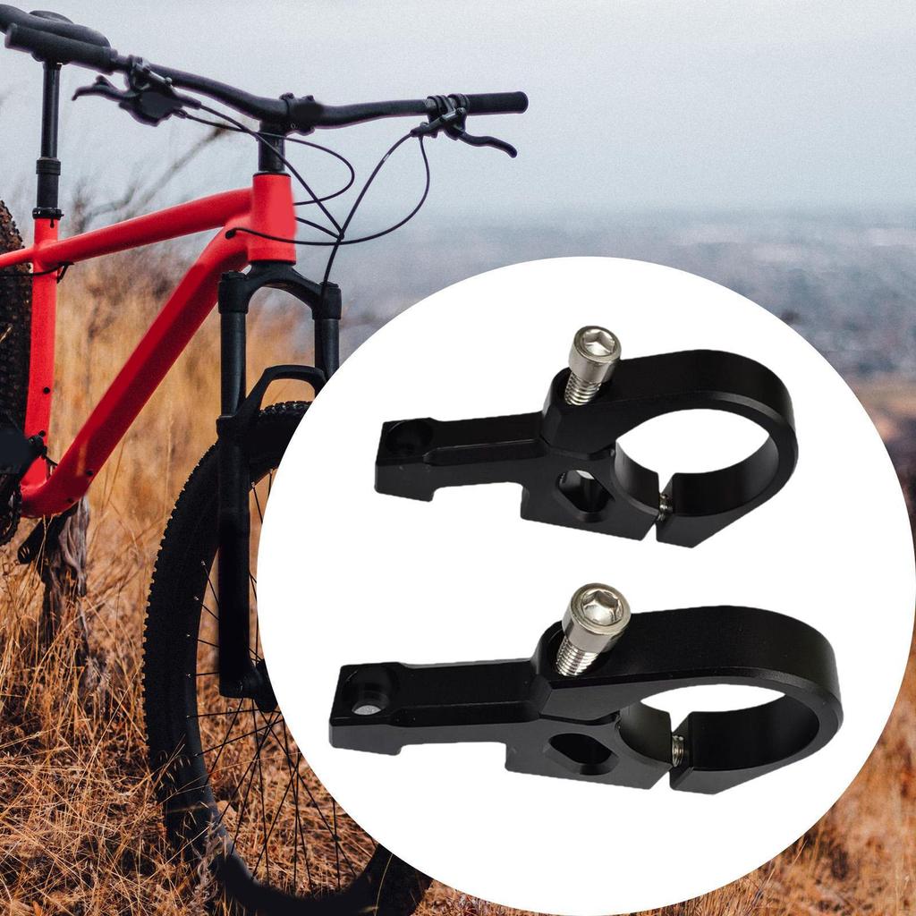 2 Pieces Bike Stem Bicycle Riser Repairing Tool Steer Tube Replacement Front Fork Double