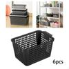 6 Pieces Desktop Storage Baskets Vanity Organizer Trays Containers Makeup Perfume