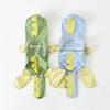 Dinosaur Print Waterproof Dog Raincoat for Medium to Large Dogs 4 Legs Exposed Pet Rain Jacket Teddy Golden Retriever Dog Clothe