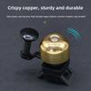 Портативный мини-насос высокого давления для велосипеда и медный очень громкий велосипедный звонок с вращением на 360 градусов для велосипеда, автомобиля, мотоцикла, баскетбола