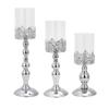 European Holder Metal Base Candlesticks Table Centerpieces Pillar Stand for Wedding Parties Home Decors X3UC