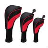 3 Golf Cover Long Neck Driver Headcover Woods Shaft