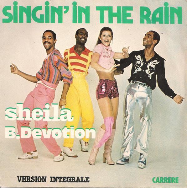 7inch Record SHEILA & B. DEVOTION - Singin' In The Rain 49313 Carrere 1977 UK Soul/Funk Used