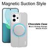Для Oppo Reno14 5G (Глобальный) Чехол, совместимый с MagSafe, защитная задняя крышка для телефона из ПК+ТПУ