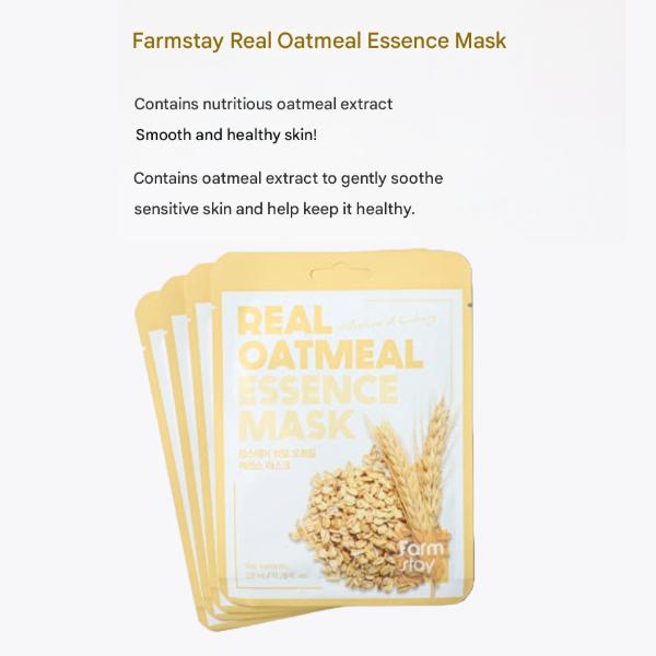 FARM STAY Набор масок Real Essence Mask Combo Pack Версия 2 (1КОРОБКА / 12 ЛИСТОВ) 23 мл / 0,78 жидких унций. за лист (3 варианта)