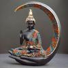 Большая статуя медитирующего лунного Будды, экспонат для домашнего декора - Гостиная - Новоселье