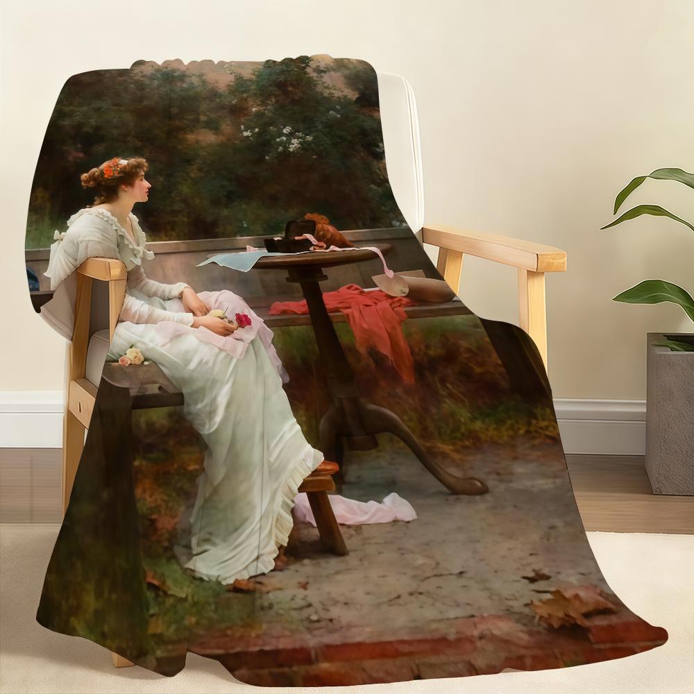 Painter M Marcus S StonE E Blanket Soft Throw Blanket for Home Bedroom Bed Sofa Picnic Travel Office Rest Cover Blanket Gift
