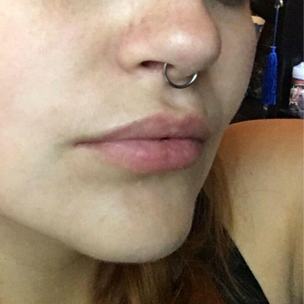 1Pc Unisex Hinged Segment Titanium Steel Ear Helix Tragus Piercing Septum Lip Ring Nose Hoop