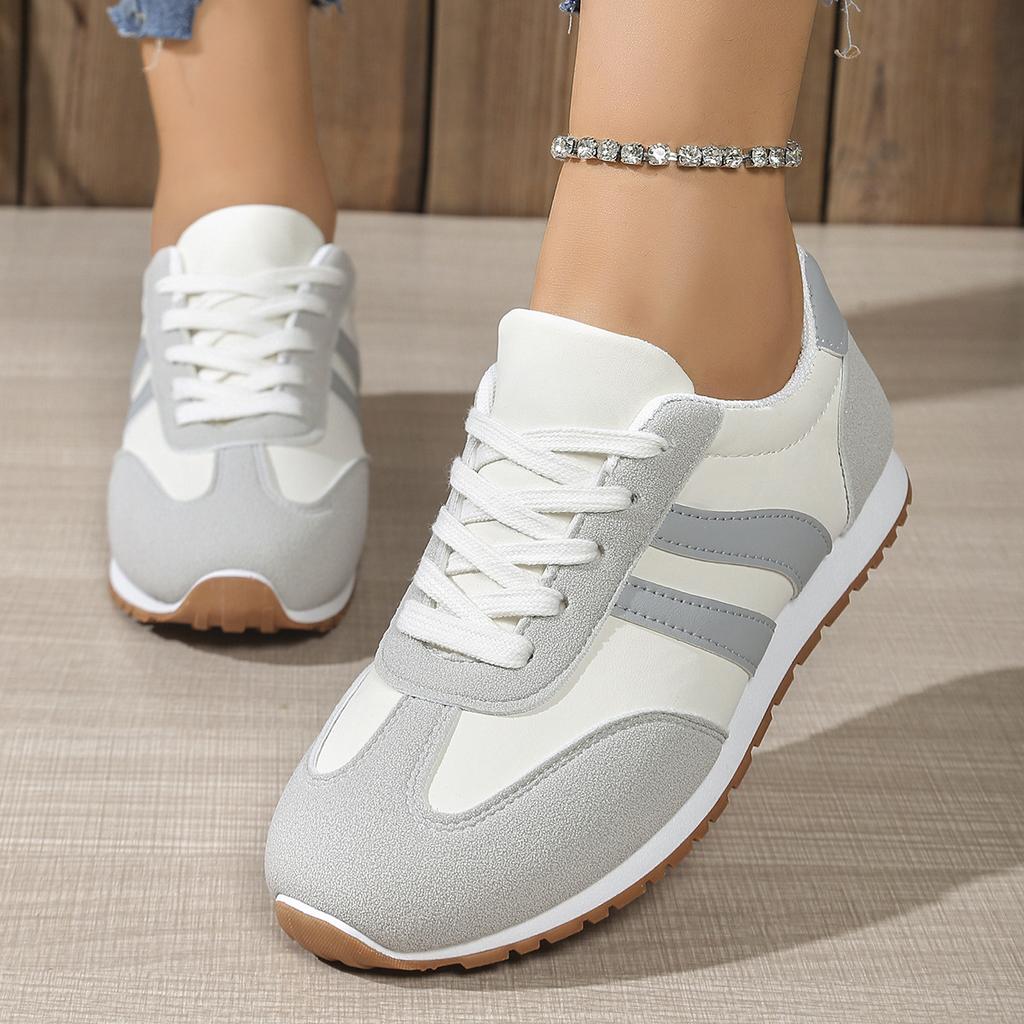 Spring And Summer Sports Style Casual Single Shoes Fashionable Versatile Running Shoes Lightweight Large Size Women'S Shoes Wholesale