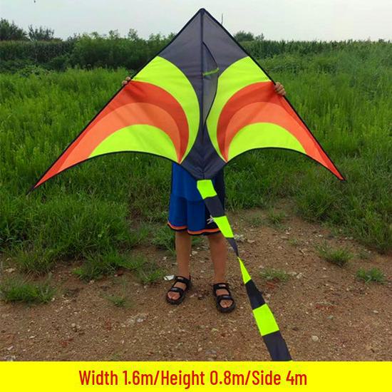 Воздушный змей Prairie для детей 1,1 м/1,6 м в клетку — легко управлять с помощью печати высокого разрешения