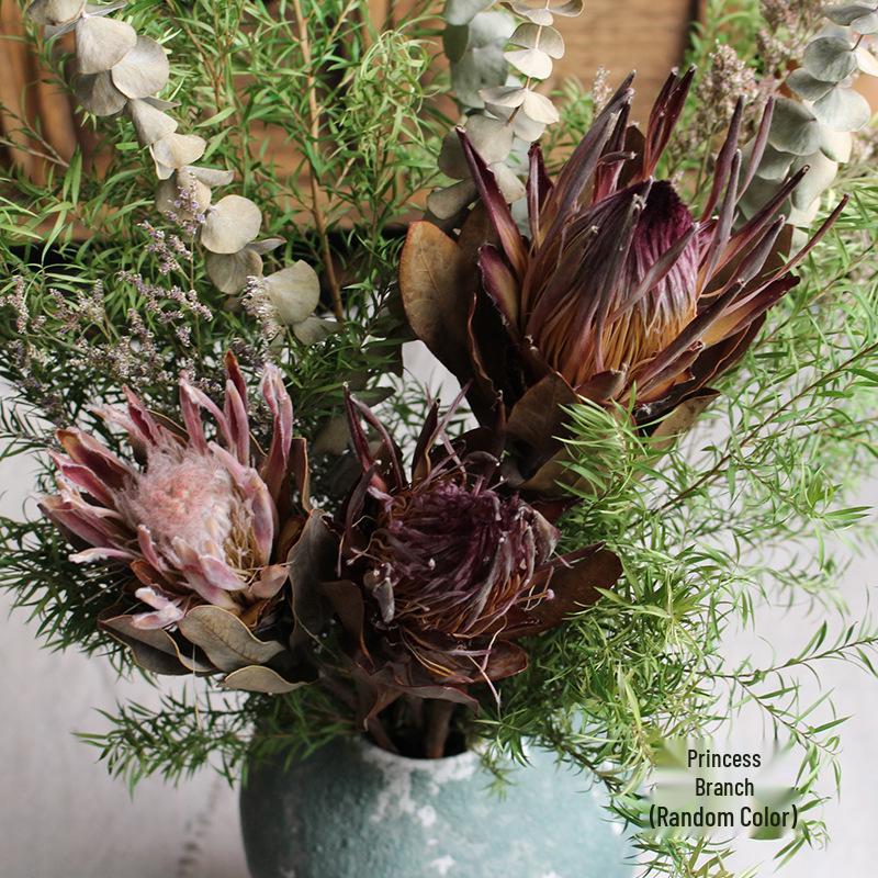 Deluxe Emperor Preserved Real & Dried Flowers Decor Arrangement