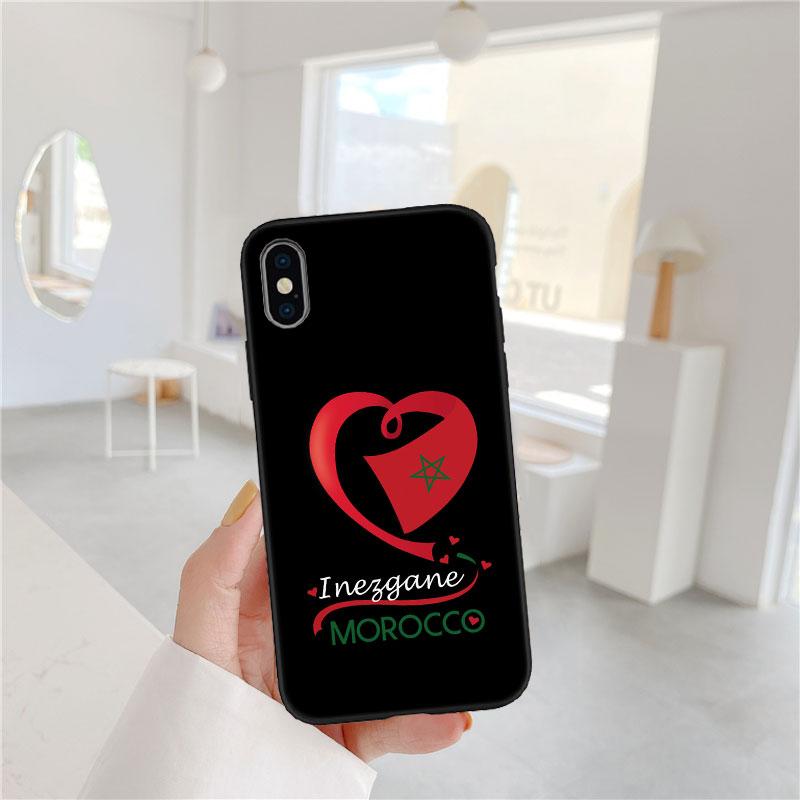 Morocco Flag Phone Case for Samsung Galaxy A01 A02 A02S A03 Core A03S A05 A05S A06 A10 A10S A16 A20 A20S A35 S10 Lite S10+ S10e