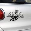 4X4 внедорожная забавная светоотражающая наклейка для окна автомобиля, наклейка для стайлинга тела, DIY Декор