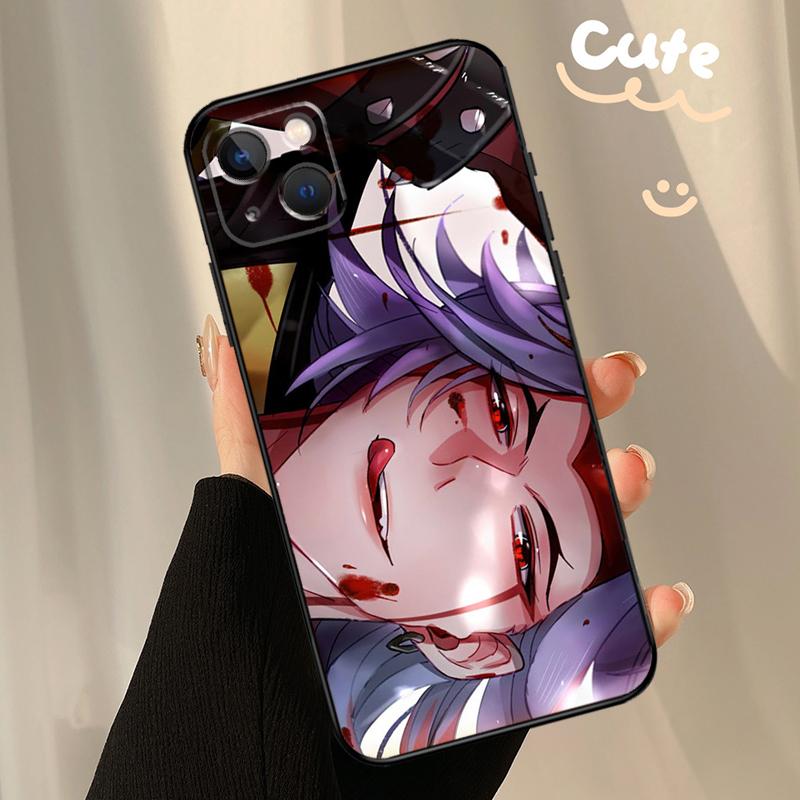 Чехол для телефона Genshin Impact Аратаки Итто Для Apple iPhone 16 15 14 13 12 11 17 Pro Max Mini 17 Air 16e 16 Plus Задняя крышка