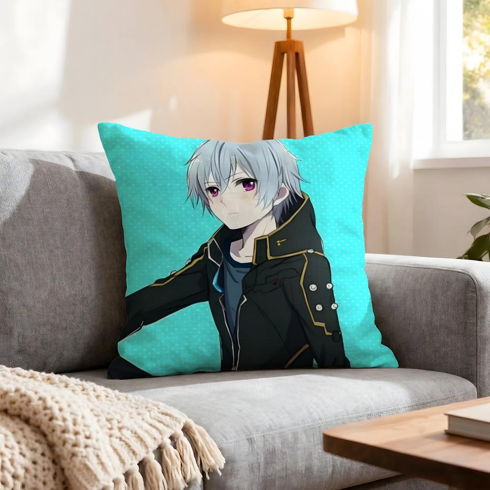 Anime Gargantia On The Verdurous Planet Cushion Cover 1Pcs Decorative Covers Soft Cushion Case For Sofa Couch Decor 40X40 45X45