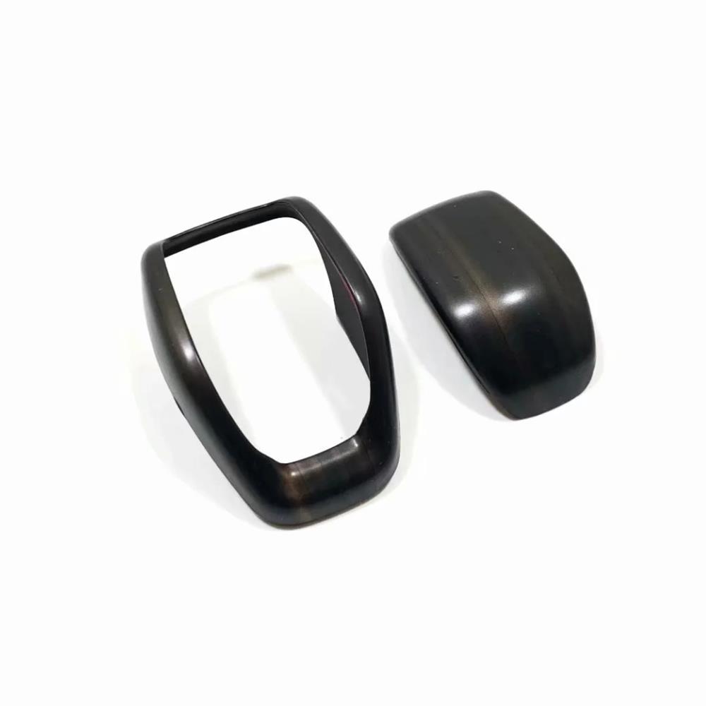For Toyota RAV4 Highlander Camry 2024 2025 ABS Carbon Black Gear Shift Head Knob Frame Cover Trims Car Styling Accessories