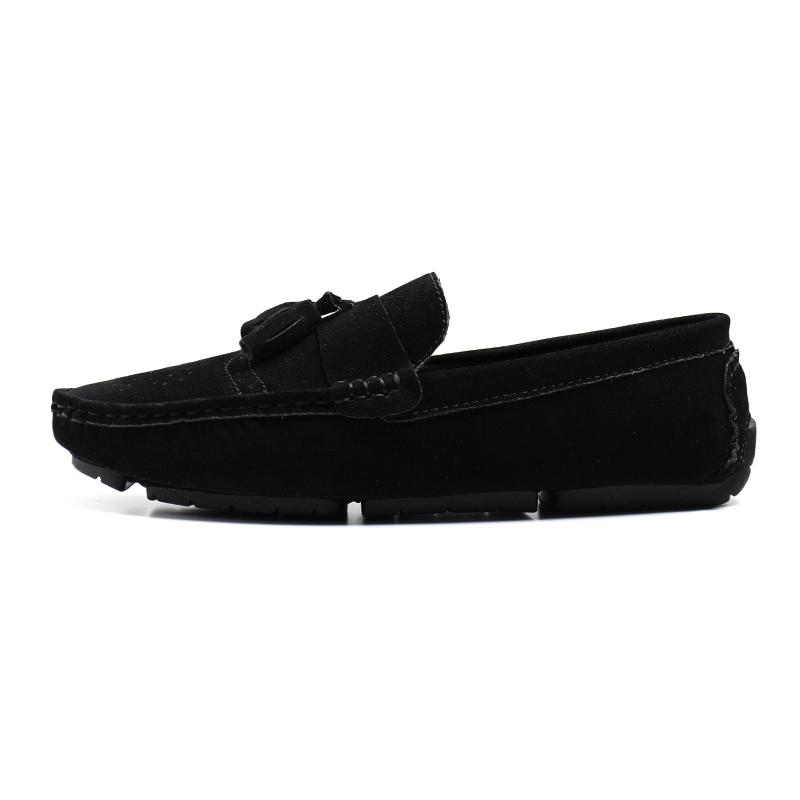 Fashion High-quality Mens Loafers Casual Shoes Fashion Men Leather Tassel Design Plus Size Moccasins Slip On Mens Flats Comfy Boat Shoes