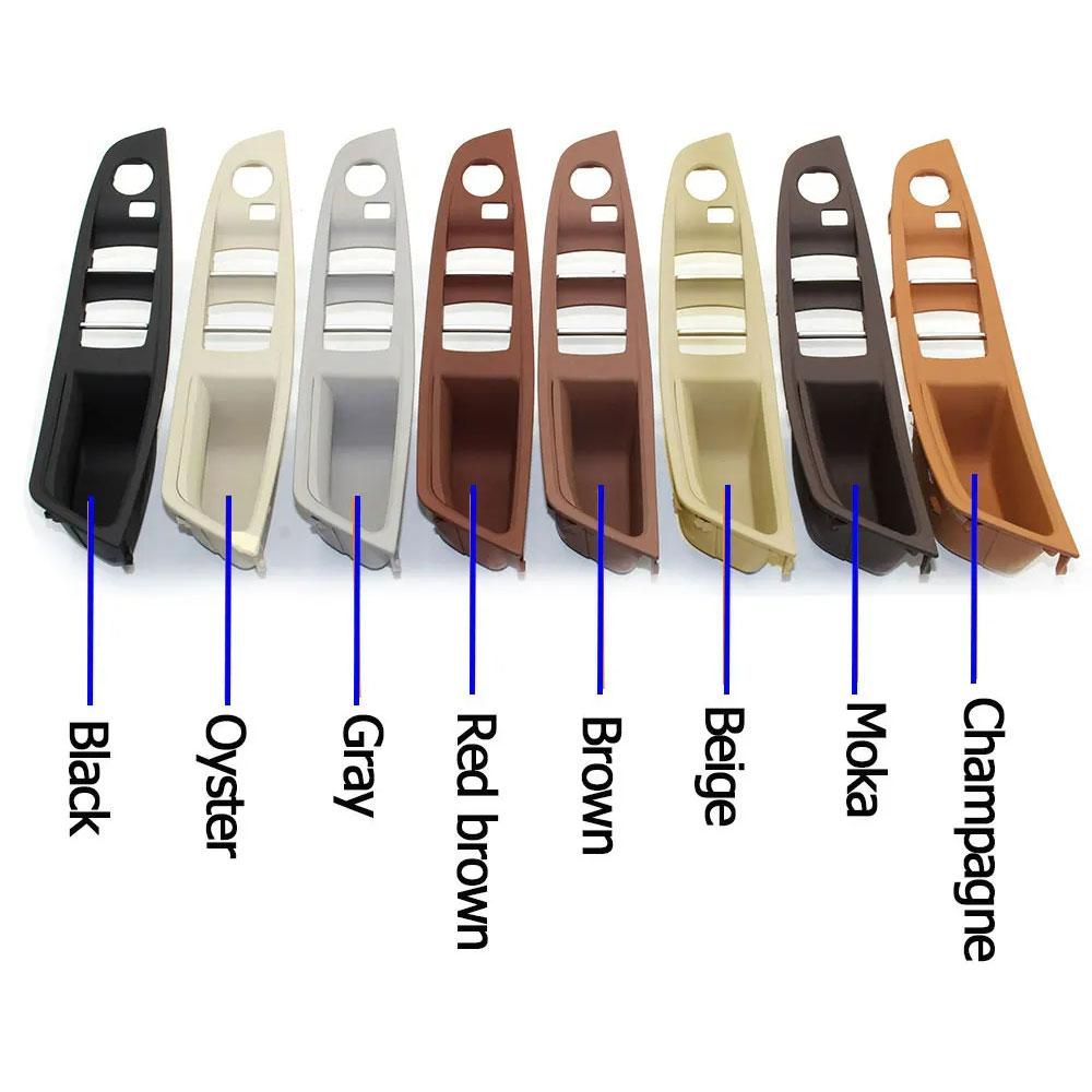 RHD Interior Master Driver Door Handle Cover Front Right Armrest Handle Panel for BMW 5 Series F10 F11 520 523 525 528 530 535