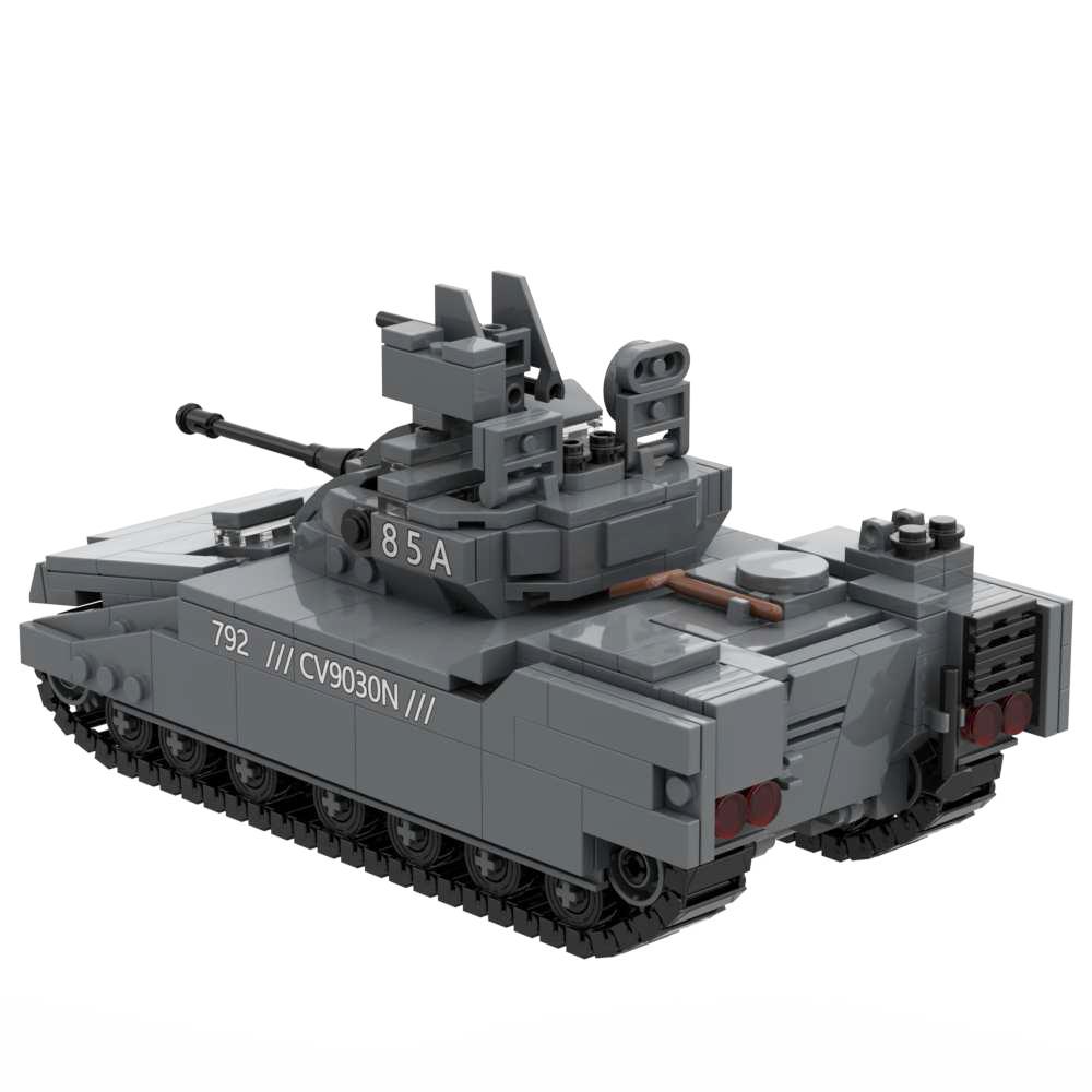 Боевая машина пехоты CV9030N Военное оружие Конструктор Игрушечные кубики Подарки на день рождения Рождество 2 Фигурки солдат