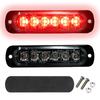 Fog Lamp 6 LED 12V Red IP67 Constant Light