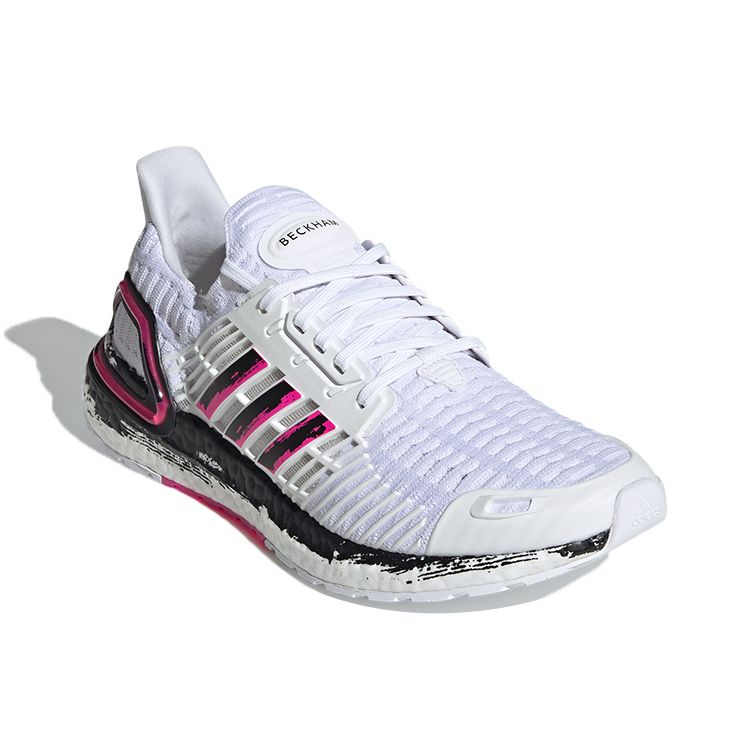 Дэвид Бекхэм x adidas UltraBoost CC_1 DNA Белые Неоново-розовые Унисекс Кроссовки Облачно-белый GX7990