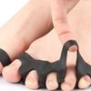1 пара Разделитель пальцев ног Корректор Hallux Valgus Ортопедические вставки для пальцев ног Защита от мозолей Накладка на переднюю часть стопы для пальцев ног Уход за стопами Педикюр Регулируемый