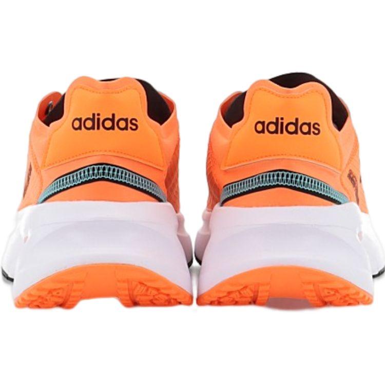 adidas Neo Fluidflash Тканевые Ретро Спортивные Нескользящие Износостойкие Низкие Повседневные Кроссовки Унисекс Повседневная Обувь Оранжевый Черный GY4938