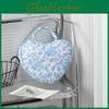 Floral Woman Travel Makeup Bag With Large Capacity And Quilted Design For Home Storage