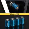 FJWXM1 4PCS Car Wheel Tire Valve Caps Tyre Rim Stem Dustproof Covers For Alfa Romeo Giulietta Giulia 147 Mito 156 Tonale Gloria Disco