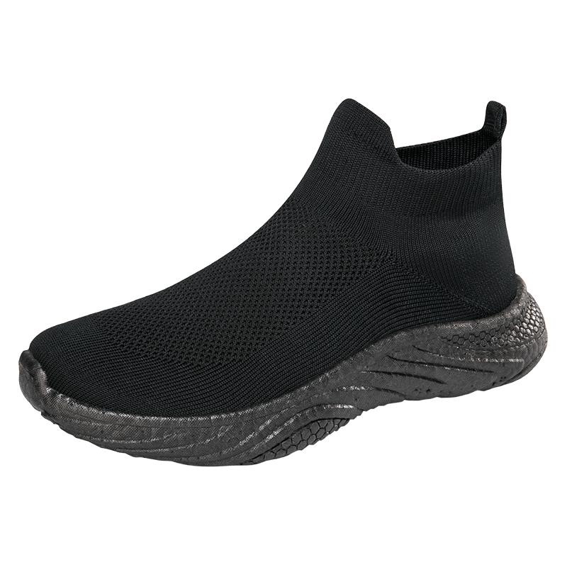 Мужские повседневные кроссовки Удобные эластичные носки-обувь Женские легкие нескользящие кроссовки для ходьбы Дышащие спортивные кроссовки для бега
