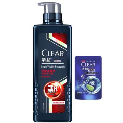 Набор мужского шампуня Clear Глубокое очищение против перхоти
