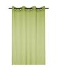 Voilage - Mona - 135 X 260 Cm - Vert Tilleul - 100% Polyester - Œillets Métalliques