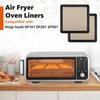 2Pcs Silicone Baking Mats for 12 Inch Cake Pan/12x12 Cheesecake Pan/Toaster Oven Air Fryer Liner, 11.75"Square Food Grade Silicone Mats for Baking,