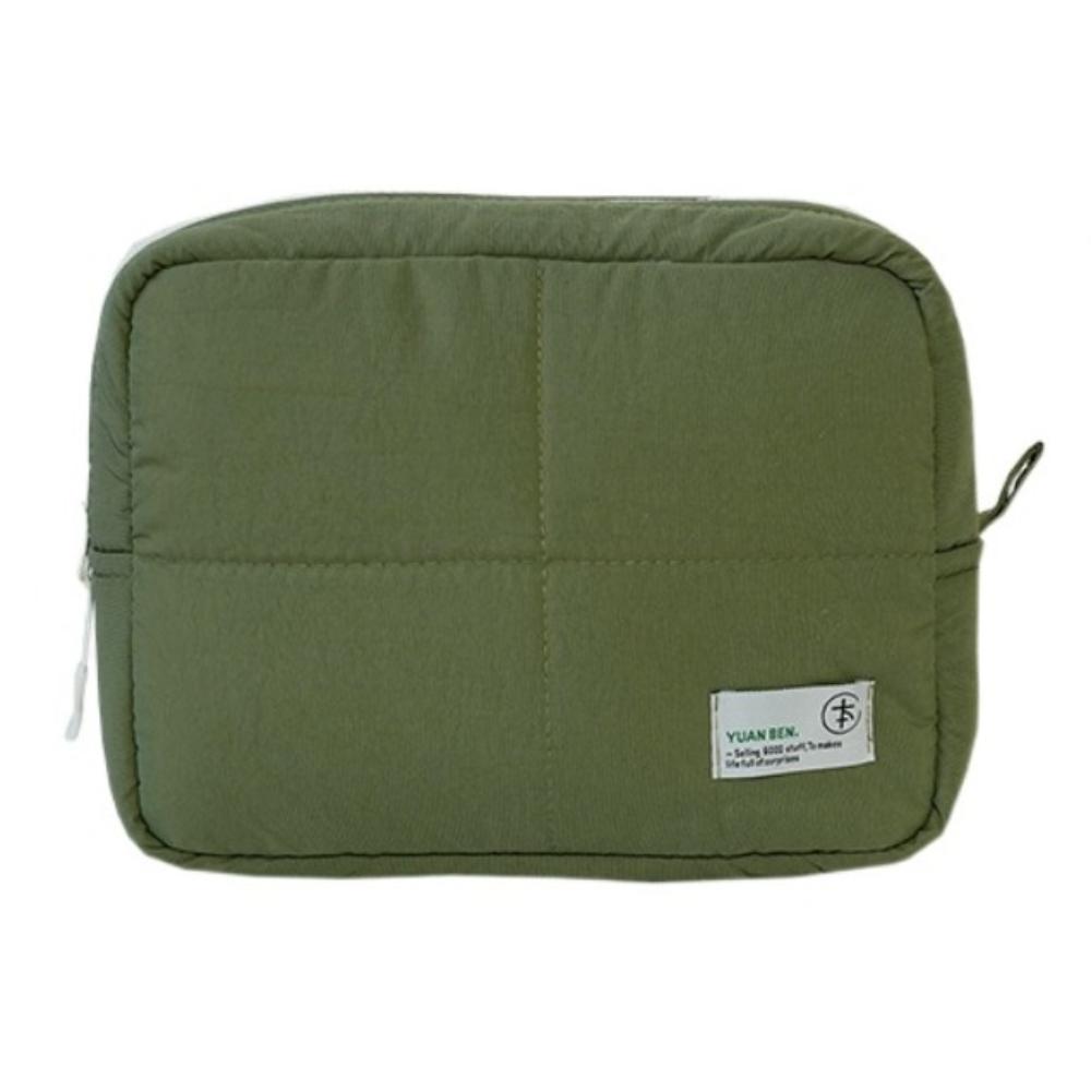 Square Makeup Bag Puffer Skincare Storage Bag Aesthetic Cosmetic Pouch Toiletries